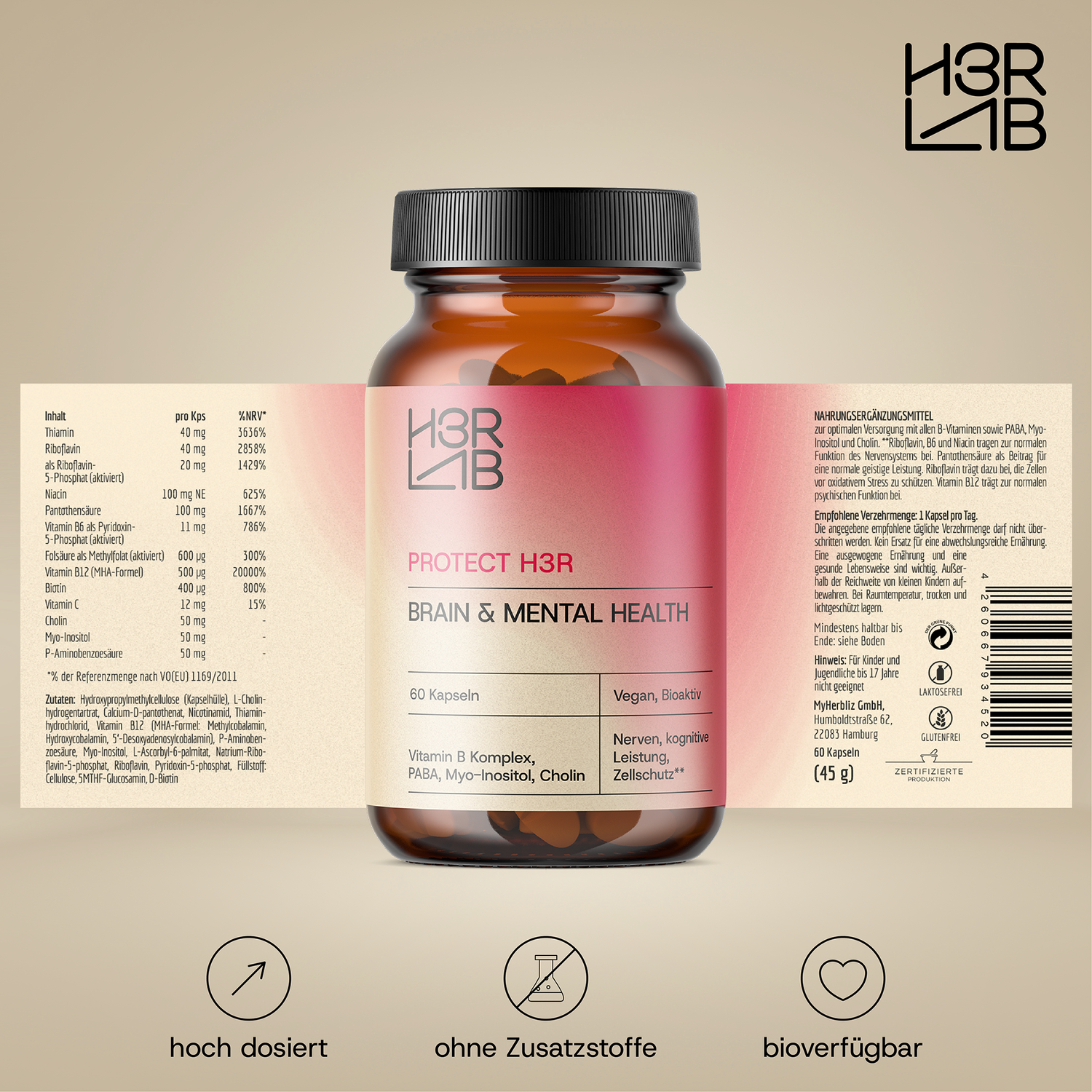 BRAIN & MENTAL HEALTH (60 Kapseln)