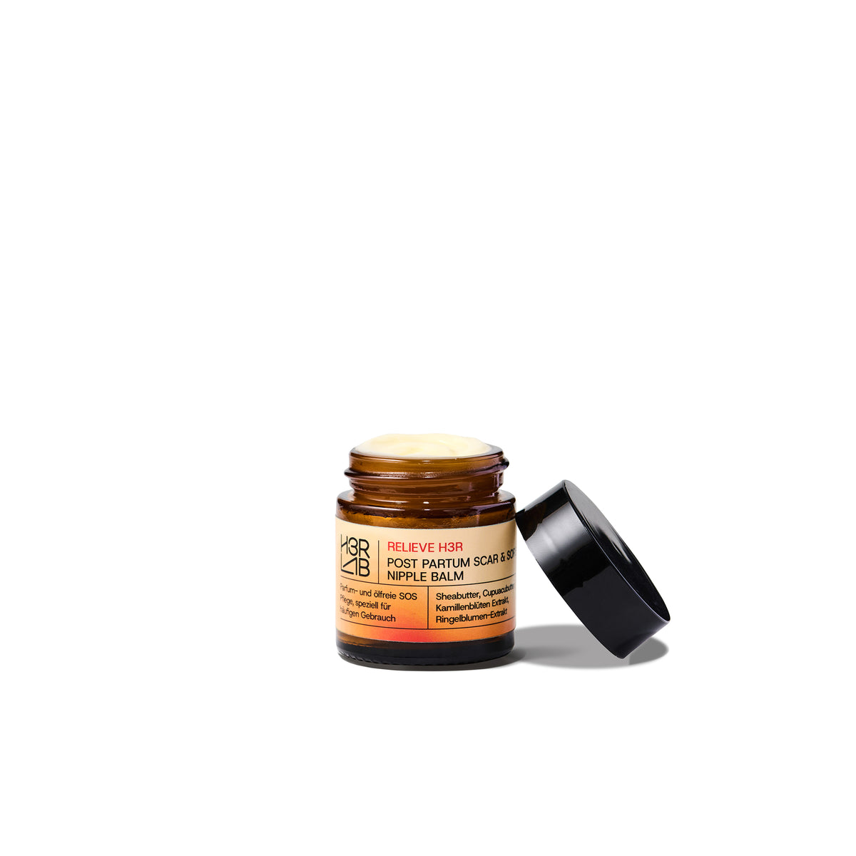 Nippelbalsam Vorderseite offen