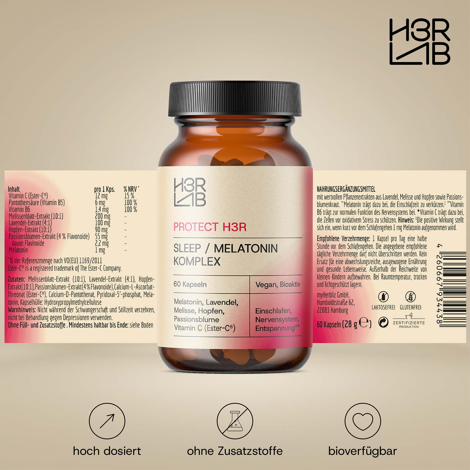 Sleep / Melatonin Komplex  (0.5mg & 1mg)