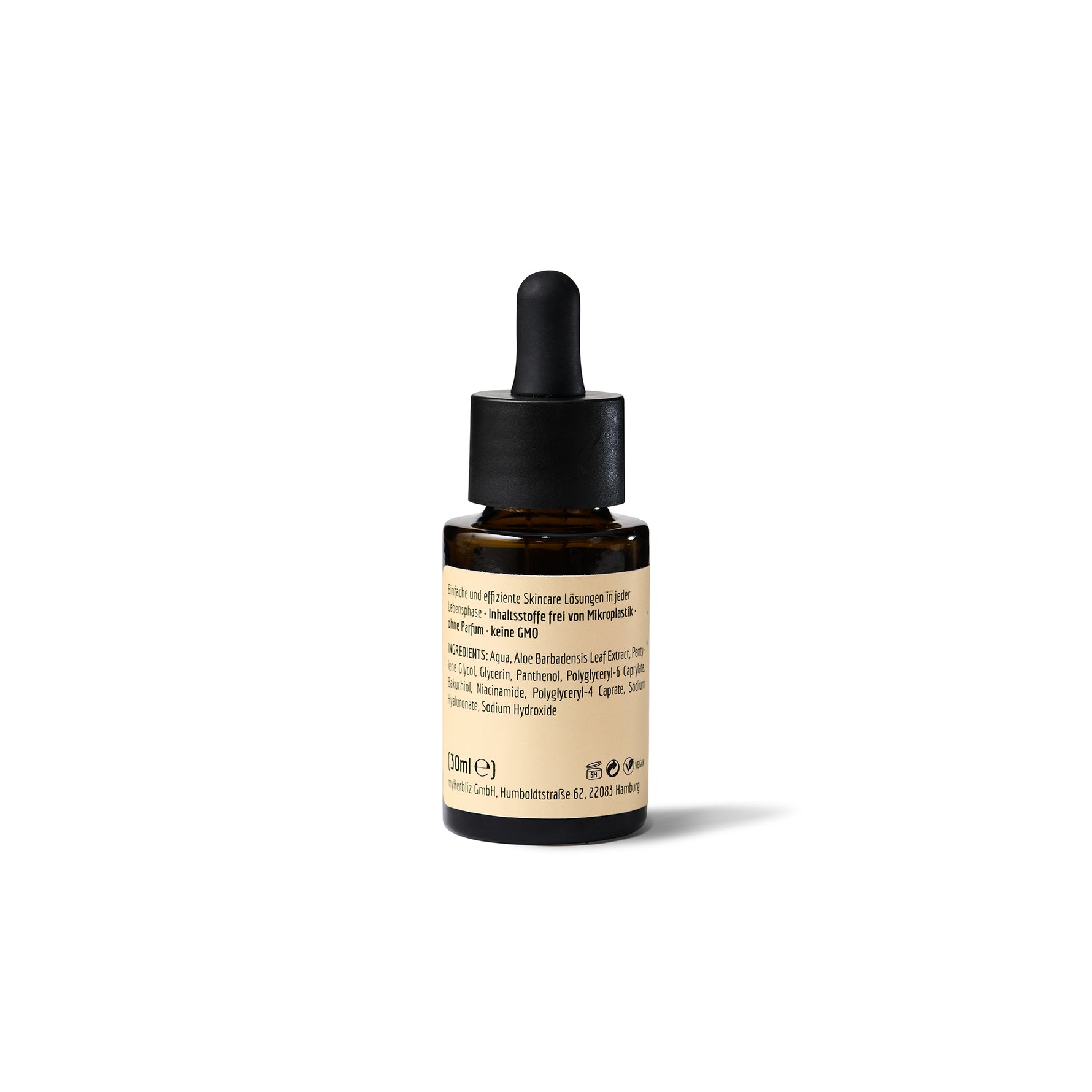Sculpt Serum Flasche Rückseite