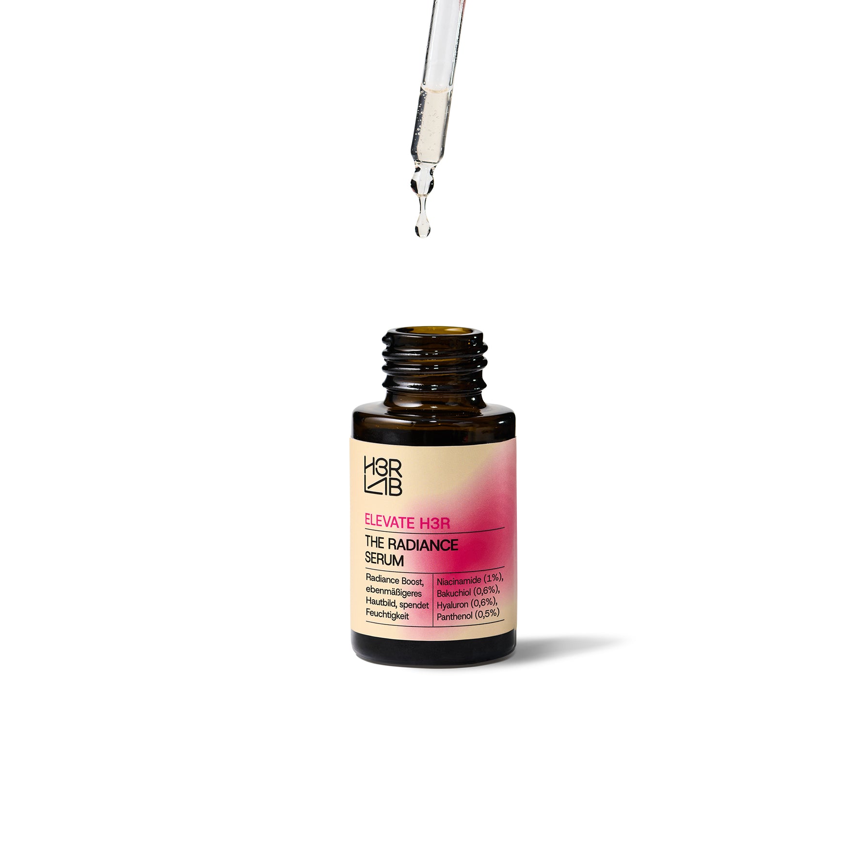 Radiance Serum Flasche mit Pipette