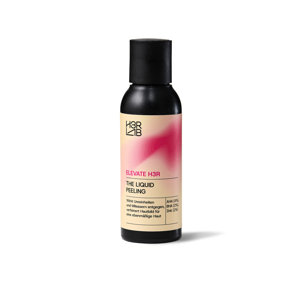 H3R LAB Exfolierendes Peeling mit AHA, BHA und Zink, sanft entfernt abgestorbene Hautzellen, für einen frischen Teint
