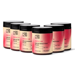 H3R LAB Kreatin Monohydrat Pulver in einer transparenten Verpackung, feines weißes Pulver für Muskelaufbau und Leistung