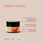 H3R LAB Period & Joy Set mit Menstruationsprodukten und Pflegeartikeln, natürliche und komfortable Hygieneartikel, alles in einem Set.