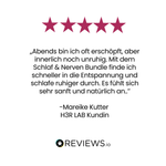 H3R LAB Schlaf und Nerven Balance Bundle mit natürlichen Nahrungsergänzungen für besseren Schlaf und nervenstärkende Unterstützung.