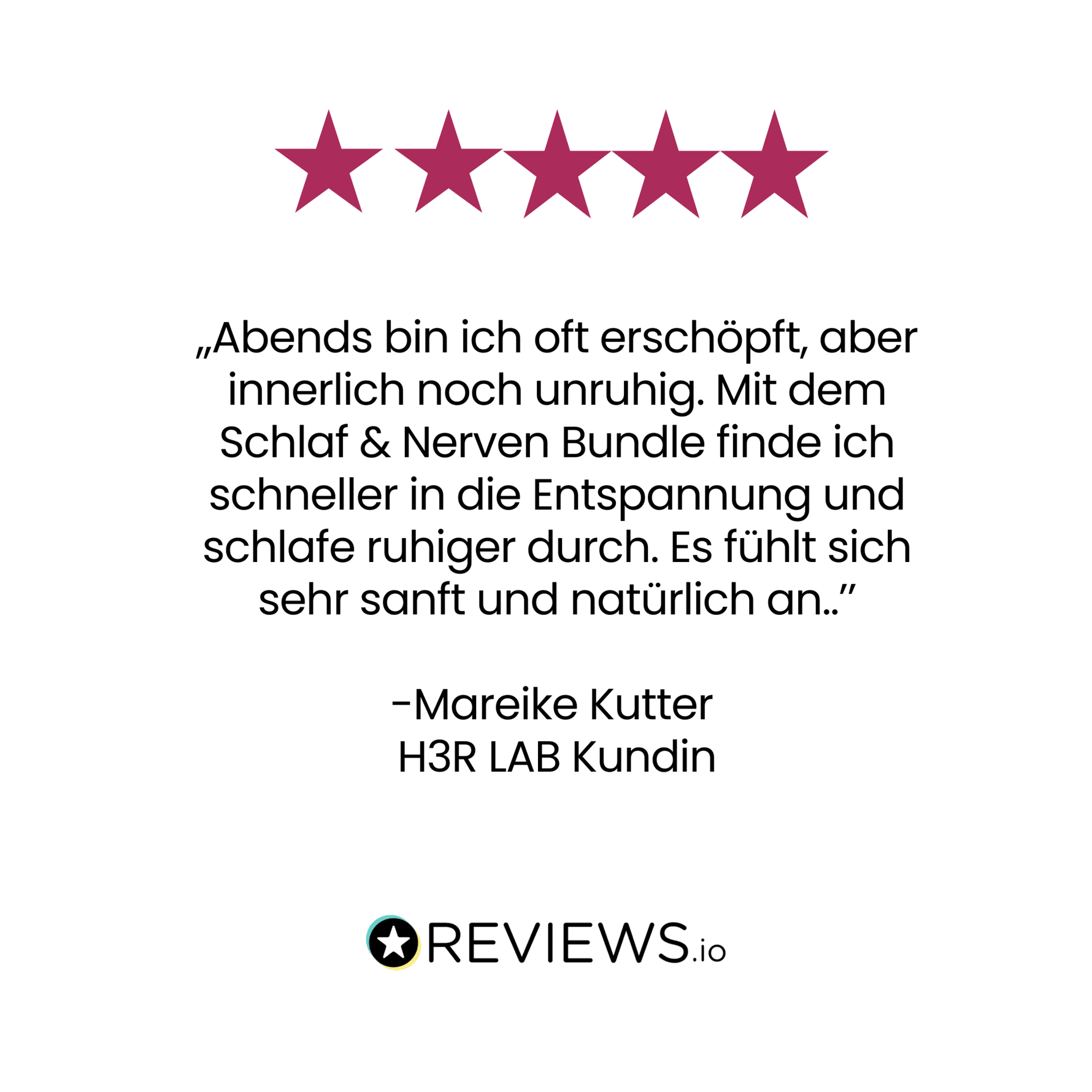 H3R LAB Schlaf und Nerven Balance Bundle mit natürlichen Nahrungsergänzungen für besseren Schlaf und nervenstärkende Unterstützung.
