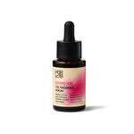 H3R LAB Radiance Bundle mit Serum mit Niacinamid und Bakuchiol, glänzende Hautpflege, flasche mit Serum und Inhaltsstoffe.