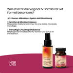 Vaginal- und Darmflora-Set von H3R LAB mit probiotischen Kapseln für die Gesundheit des Darms und der Vagina.