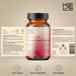 H3R LAB Vitamin D3 & K2 Komplex in 60 Kapseln, zeigt die Nahrungsergänzung in einer Packung mit Kapseln und Geschenkverpackung